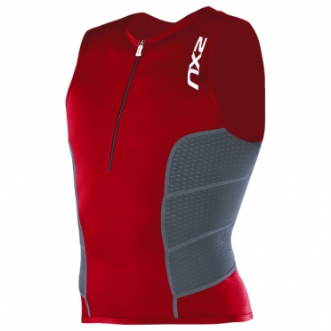 2XU Comp Tri Top Men`s MT1838a VNR/CHR